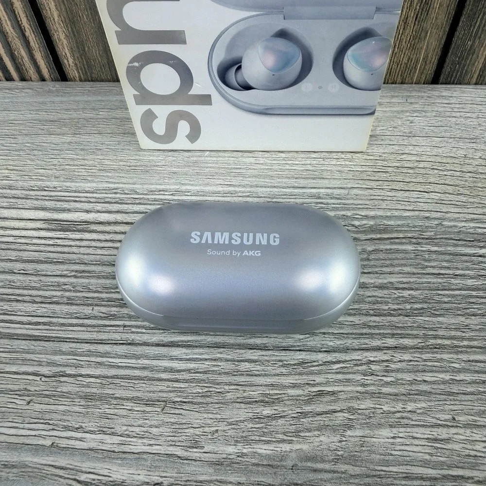 Samsung Galaxy Buds R170 Silver Wireless Bluetooth Earbuds Tested Working